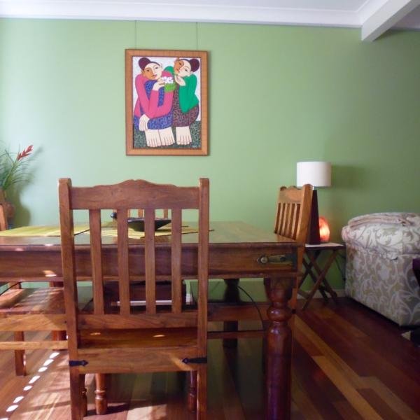 Sunshine Coast Private Retreat Dining Area